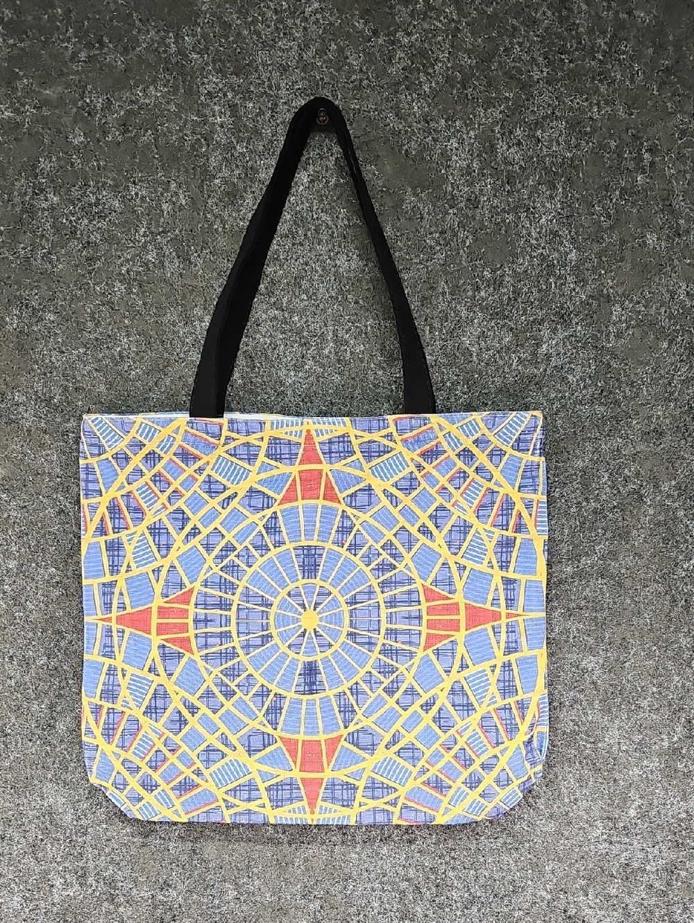 Dragon Con Carpet Cult Canvas Tote, Zip Closure, Lightweight, NEW